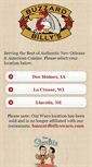 Mobile Screenshot of m.buzzardbillys.com