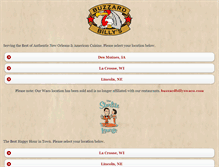 Tablet Screenshot of m.buzzardbillys.com